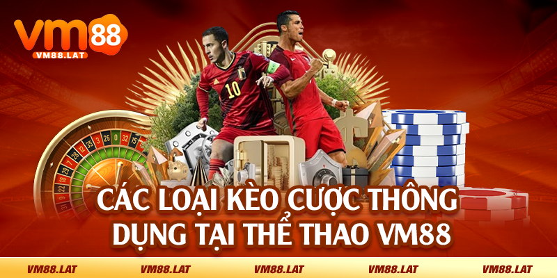 Các loại kèo cược thông dụng tại thể thao VM88